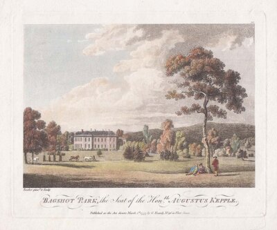 Bagshot Park the Seat of the Honble Augustus Kepple