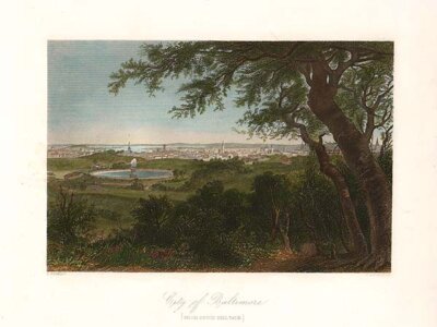 City of Baltimore From Druid Park