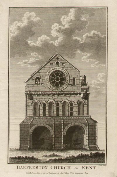 Barfreston Church in Kent
