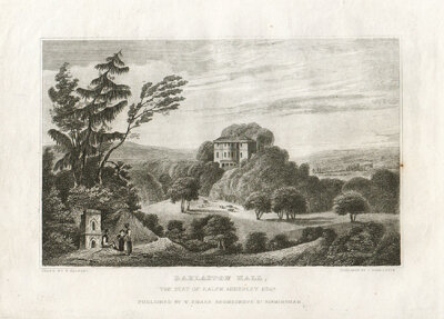 Barlaston Hall the Seat of Ralph Adderley