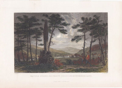 Battle Stone or Percy Cross Northumberland 
