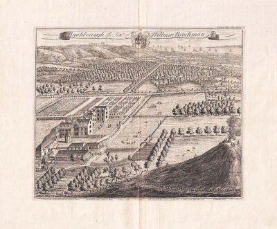 Beachborough the Seat of William Brockman.  Esq.
