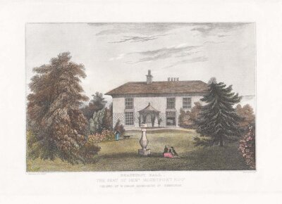 Beauhurst Hall The Seat of Heny Mountfort Esq 