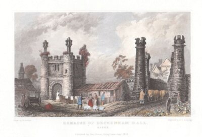 Remains of Beckenham Hall, Essex.