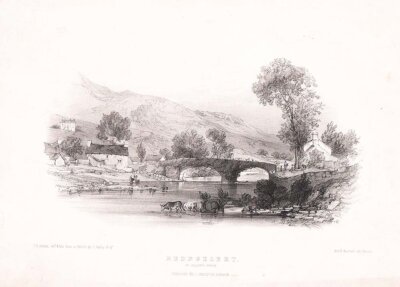 Beddgelert or Gelert's Grave