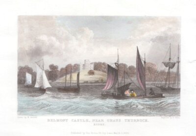 Belmont Castle, near Grays Thurrock, Essex..