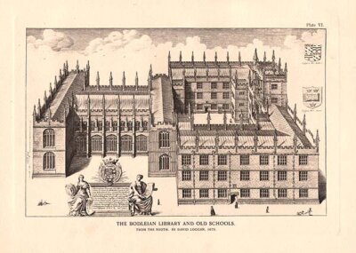 The Bodleian Library and Old Schools  From the South