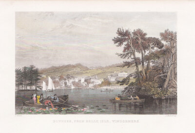 Bowness from Belle Isle Windermere 