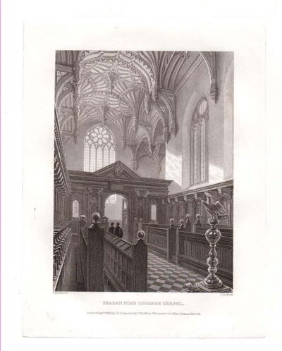 Brazen Nose College Chapel