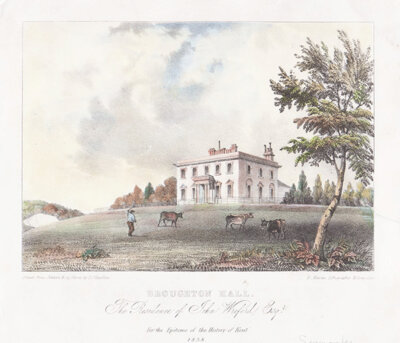 Broughton Hall  The Residence of John Wreford  Esq  