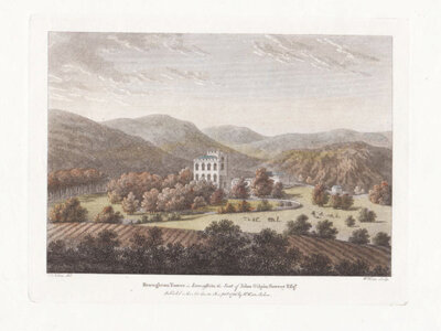 Broughton Tower in Lancashire the Seat of John Gilpin Sawrey Esq