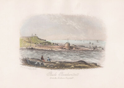 Bude Breakwater from the Northern Flagstaff.