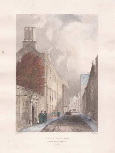 Caius College from the Street.