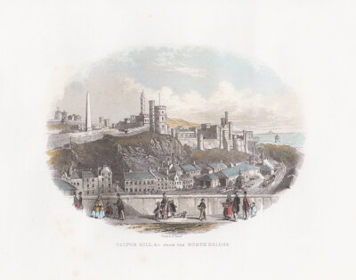 Calton Hill etc. from the North Bridge.