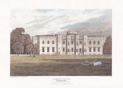 Cardiff Castle Glamorganshire