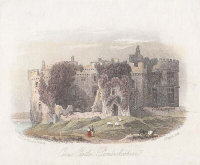 Carew Castle Pembrokeshire