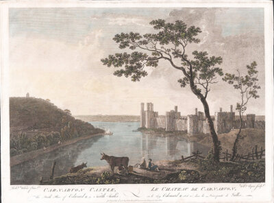 Carnarvon Castle - Le Chateau de Carnarvon.