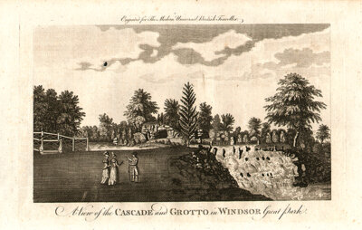 A View of the Cascade and Gtotto in Windsor Great Park