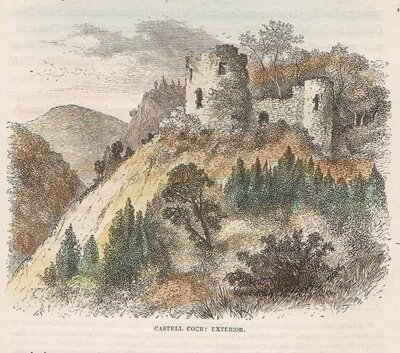 Castell Coch  Exterior