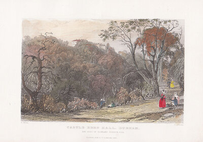 Castle Eden Hall Durham The Seat of Rowland Burdon Esq 