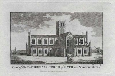 View of the Cathedral Church of Bath