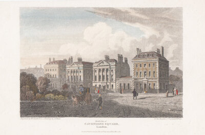 North side of Cavendish Square London 