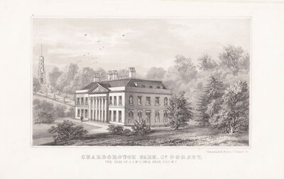 Charborough Park Co Dorset - The Seat of JSWS Erle Drax Esq MP 