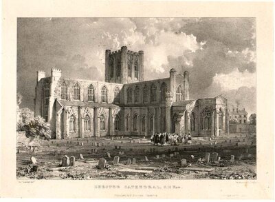 Chester Cathedral  SE View