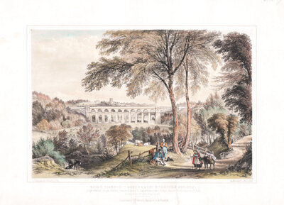 Chirk Viaduct - Shrewsbury & Chester Railway......