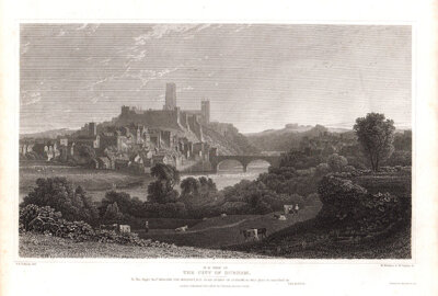 N W view of the City of Durham