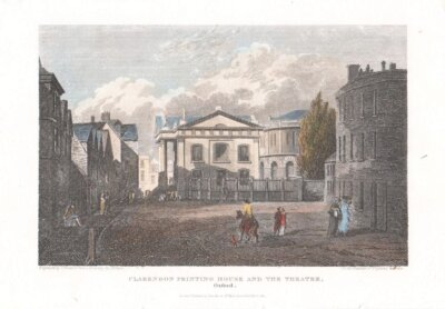 Clarendon Printing House and the Theatre.
