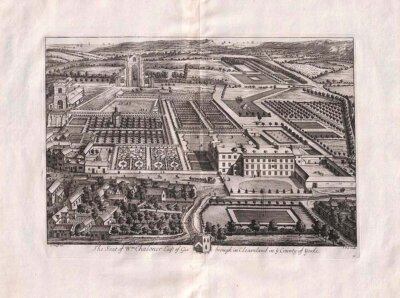 The Seat of Wm. Chaloner Esq. of Gisbrough in Cleaveland in ye County of Yorke.