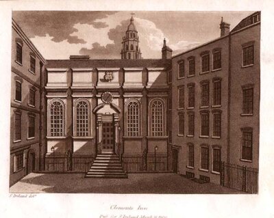 Clements Inn  (antique prints)