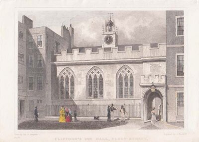 Clifford's Inn Hall Fleet Street 