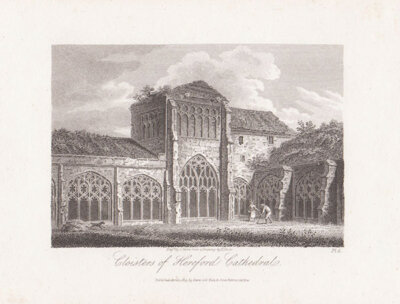 Cloisters of Hereford Cathedral 