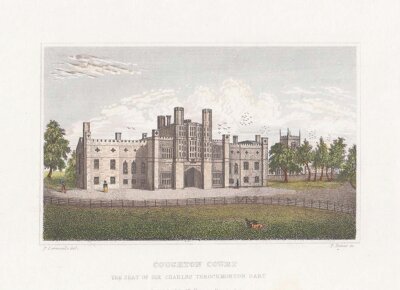Coughton Court The Seat of Sir Charles Throckmorton Bart 