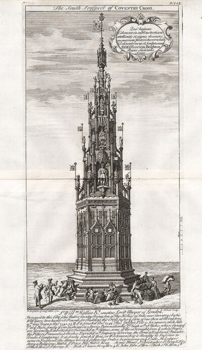 The South Prospect of Coventry Cross