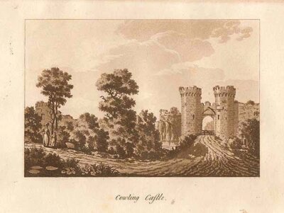 Cowling Castle  (antique print)