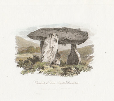 Cromlech at Drew Steignton Devonshire