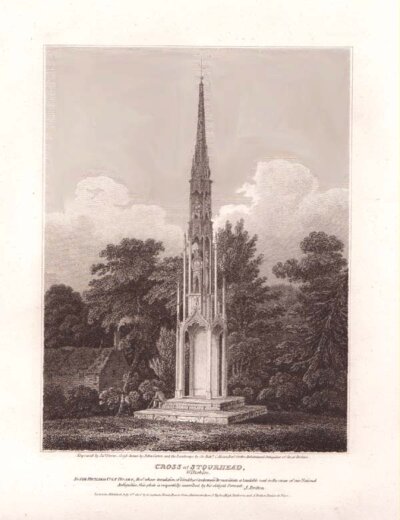 Cross at Stourhead Wiltshire