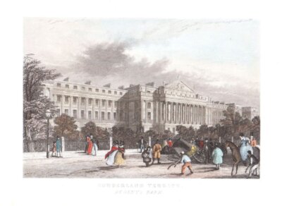 Cumberland Terrace, Regents Park.