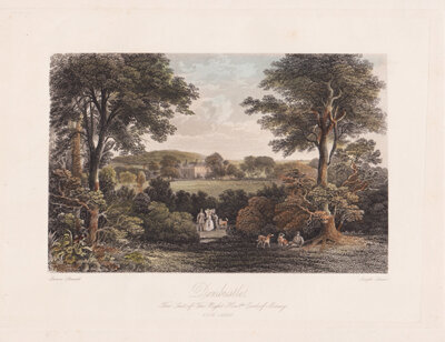 Donibristle  The Seat of The Right Honble Earl of Moray Fife-shire