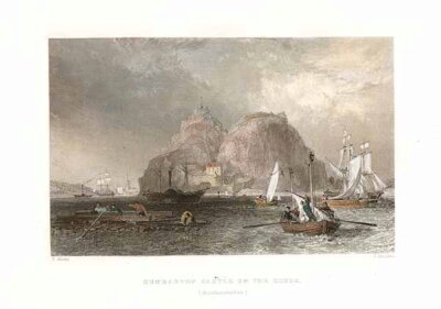 Dumbarton Castle on the Clyde