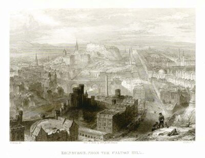 Edinburch from the Calton Hill