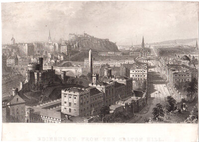 Edinburgh from the Calton Hill