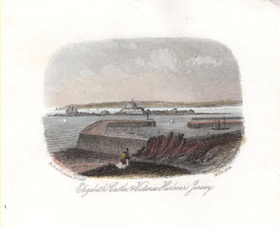 Elizabeth Castle & Victoria Harbour Jersey