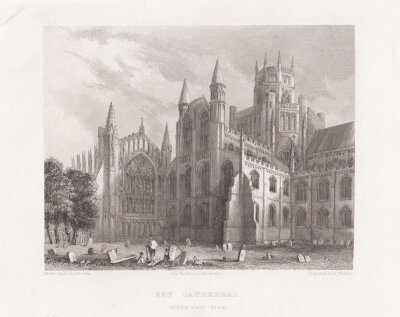 Ely Cathedral  North West View
