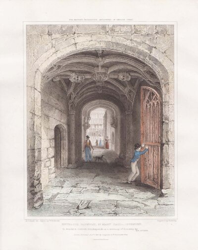 Entrance Gateway St Mary's Hall Coventry