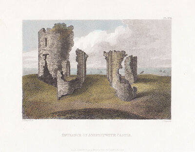 Entrance of Aberystwith Castle
