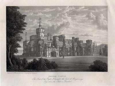 Eridge Castle -  The Seat of the Right Honourable the Earl of Abergavenny